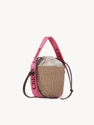 Baskets Chloe Small Woody Rosa Vermelhas | CHE-SR13652