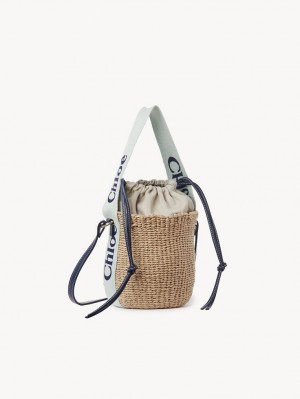 Baskets Chloe Small Woody Verdes Azuis | CHE-SR13643