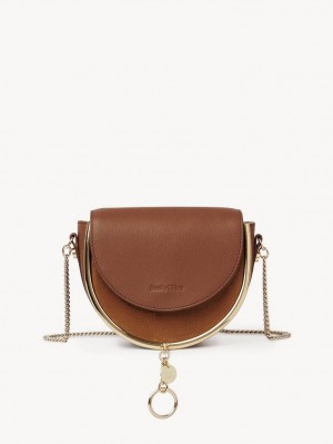 Bolsas Crossbody Chloe Mara Evening Marrom | CHE-SR14713