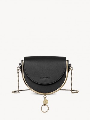 Bolsas Crossbody Chloe Mara Evening Pretas | CHE-SR14723