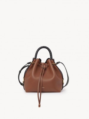 Bolsas Crossbody Chloe Marcie Bucket Marrom | CHE-SR13614