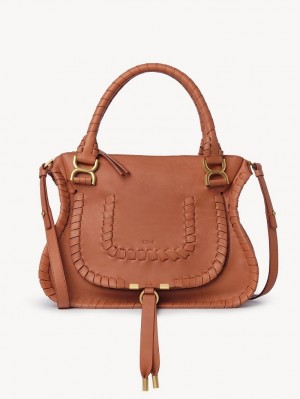 Bolsas Crossbody Chloe Marcie Double Carry Laranja | CHE-SR13480