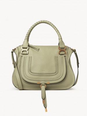 Bolsas Crossbody Chloe Marcie Double Carry Verdes | CHE-SR13538