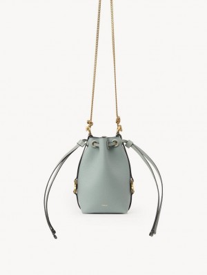 Bolsas Crossbody Chloe Marcie Micro Bucket Verdes | CHE-SR13589