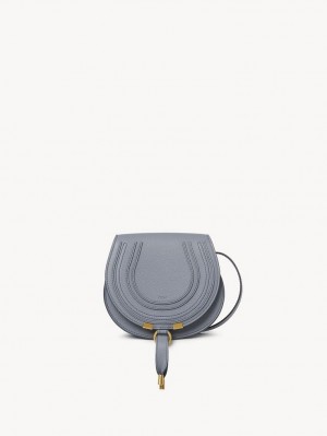 Bolsas Crossbody Chloe Marcie Small Azuis | CHE-SR13593