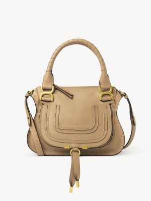 Bolsas Crossbody Chloe Marcie Small Double Carry Marrom | CHE-SR13468