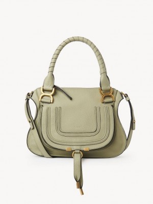 Bolsas Crossbody Chloe Marcie Small Double Carry Verdes | CHE-SR13554