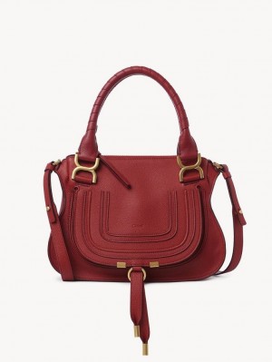 Bolsas Crossbody Chloe Marcie Small Double Carry Rosa | CHE-SR13584