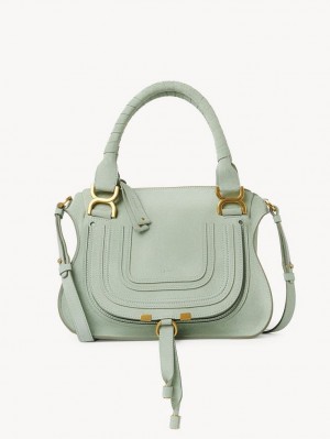 Bolsas Crossbody Chloe Marcie Small Double Carry Verdes | CHE-SR13601