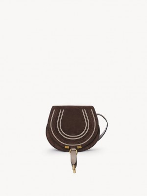 Bolsas Crossbody Chloe Marcie Small Marrom | CHE-SR13510