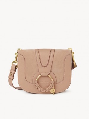 Bolsas De Ombro Chloe Hana Cafes Rosa | CHE-SR14614