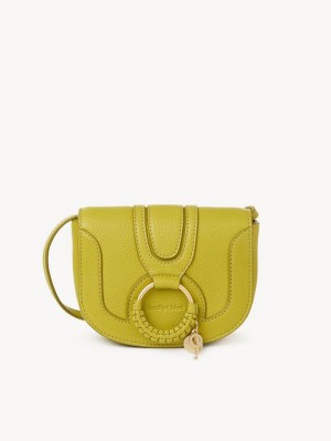 Bolsas De Ombro Chloe Hana Mini Luz Verde Oliva | CHE-SR14616