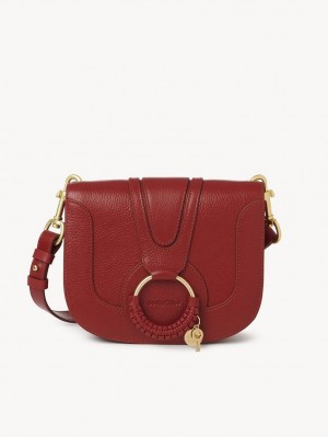 Bolsas De Ombro Chloe Hana Vermelhas | CHE-SR14613