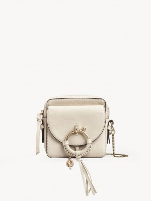 Bolsas De Ombro Chloe Joan Camera Bege | CHE-SR14676