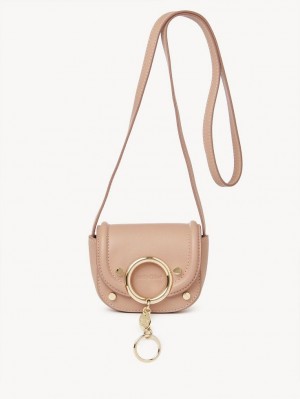 Bolsas De Ombro Chloe Mara Micro Cafes Rosa | CHE-SR14606