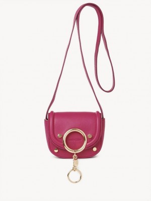 Bolsas De Ombro Chloe Mara Micro Rosa | CHE-SR14605