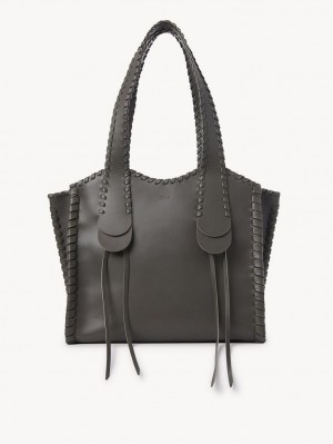 Bolsas De Ombro Chloe Medium Mony Cinzentas | CHE-SR13436