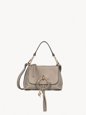 Bolsas De Ombro Chloe Mini Joan Cinzentas | CHE-SR14664