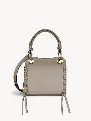 Bolsas De Ombro Chloe Mini Tilda Cinzentas | CHE-SR14636