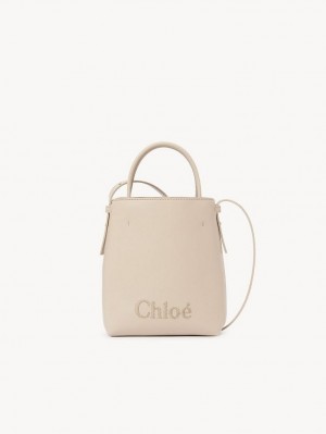 Bolsas De Ombro Chloe Sense Micro Rosa | CHE-SR13409