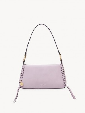 Bolsas De Ombro Chloe Tilda Uette Roxo | CHE-SR14669