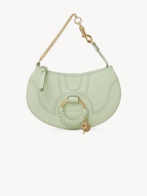 Bolsas Mini Chloe Hana Clutch Verdes | CHE-SR14770