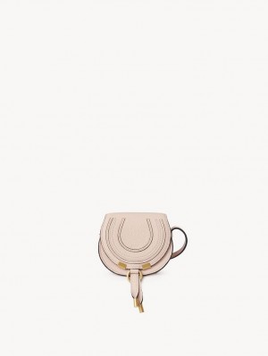 Bolsas Mini Chloe Marcie Nano Saddle Rosa | CHE-SR13695