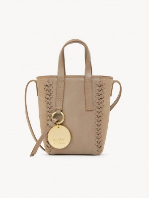 Bolsas Mini Chloe Tilda Tote Cinzentas | CHE-SR14751