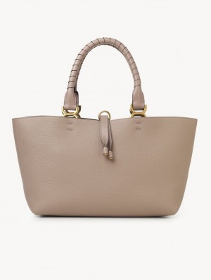 Bolsas Tote Chloe Marcie Small Bege | CHE-SR13388