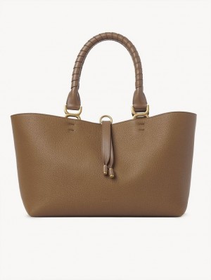 Bolsas Tote Chloe Marcie Small Bege | CHE-SR13335