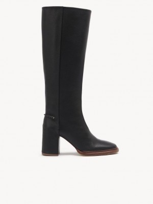 Botas Chloe Edith High Pretas | CHE-SR14207