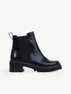 Botas Chloe Mallory Chelsea Pretas | CHE-SR14881