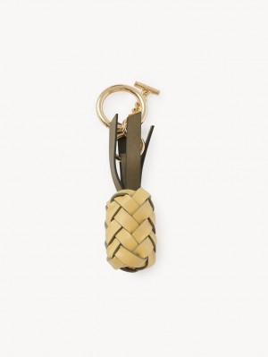 Chain Chloe Woven Pineapple Verdes | CHE-SR14941