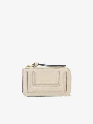 Coin Purses Chloe Marcie Small Bege | CHE-SR14318