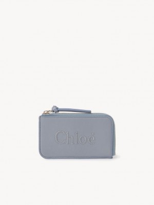 Coin Purses Chloe Sense Small Azuis | CHE-SR14321