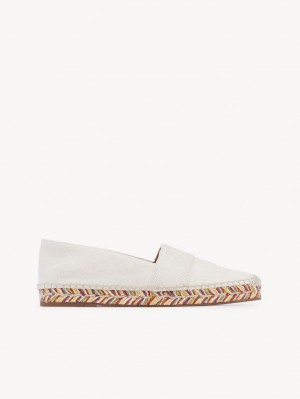 Espadrille Chloe Piia Flat Cinzentas | CHE-SR14154