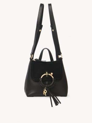 Mochilas Chloe Joan Pretas | CHE-SR14789