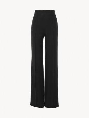 Suit Chloe Wide-leg Pretas | CHE-SR14049