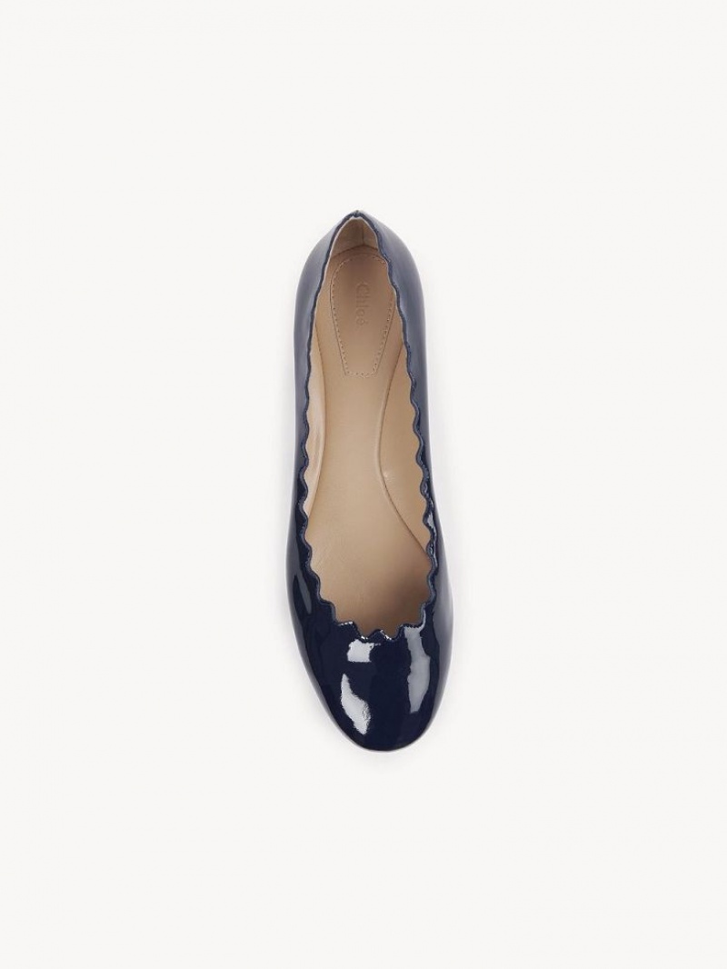 Ballet Flat Chloe Lauren Azul Marinho | CHE-SR14257