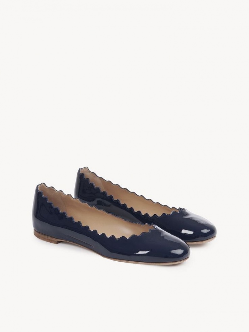 Ballet Flat Chloe Lauren Azul Marinho | CHE-SR14257