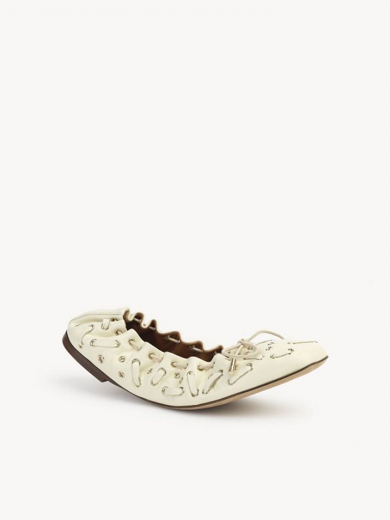 Ballet Flat Chloe Oracia Branco | CHE-SR14266