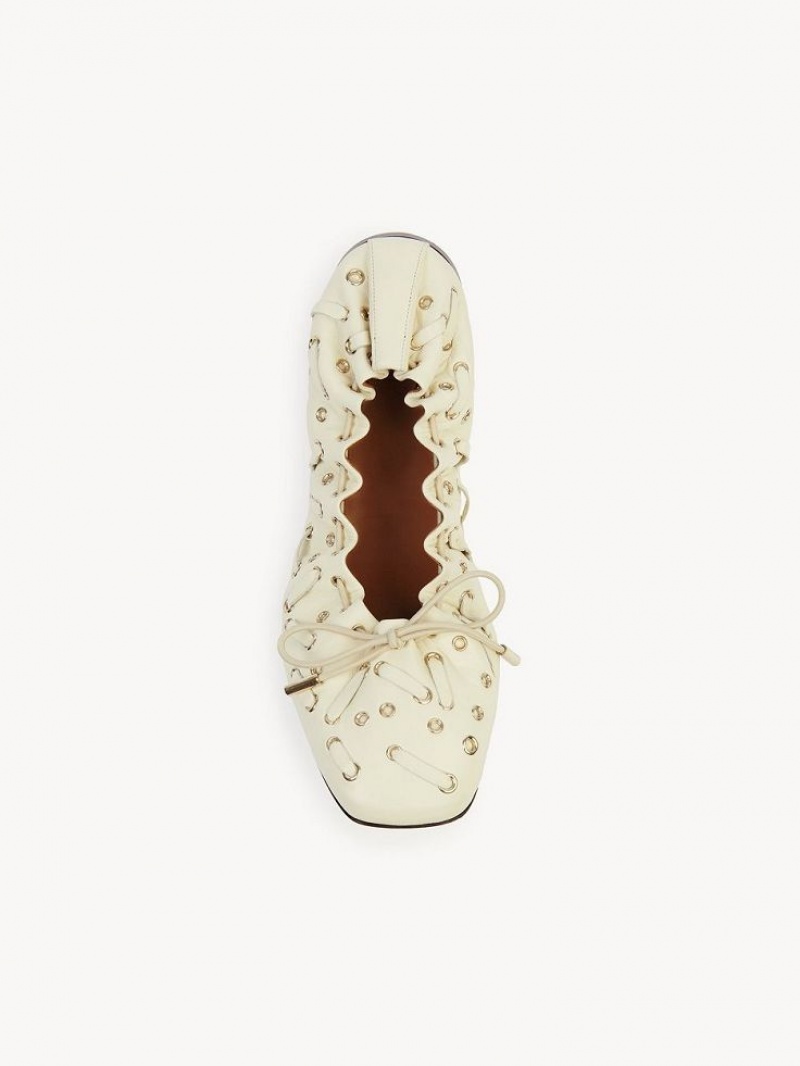 Ballet Flat Chloe Oracia Branco | CHE-SR14266