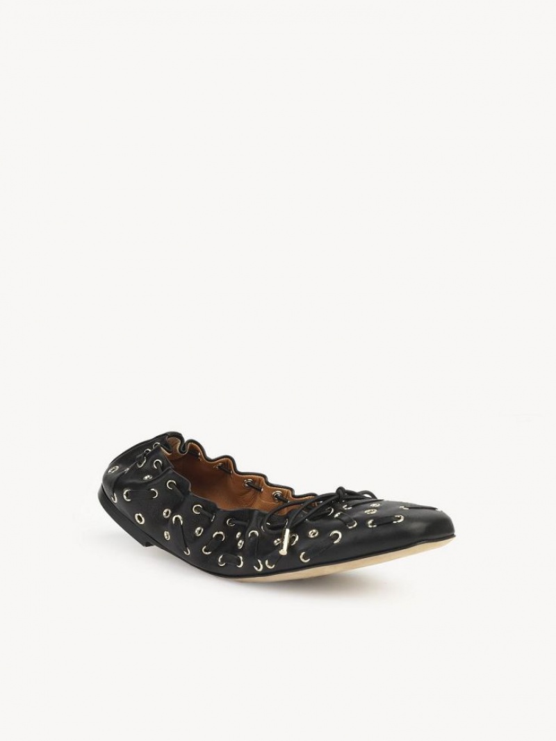 Ballet Flat Chloe Oracia Pretas | CHE-SR14267