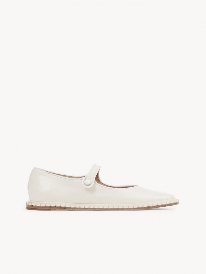 Ballet Flat Chloe Rubie Branco | CHE-SR14259