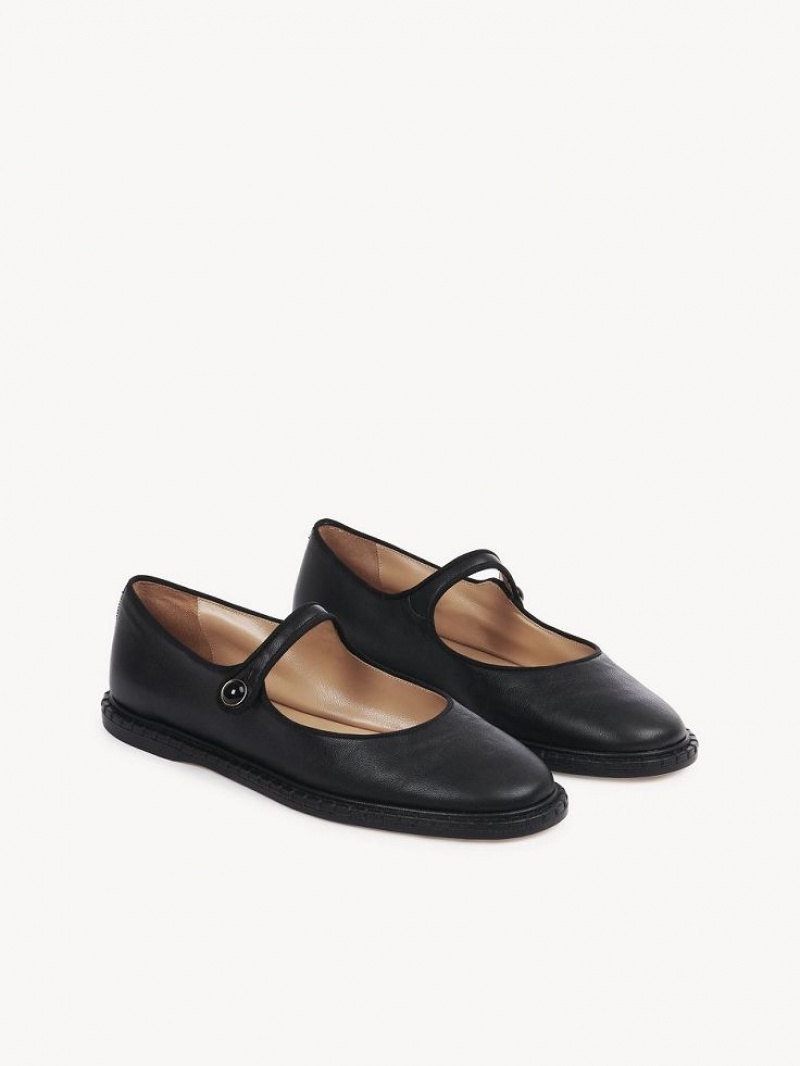 Ballet Flat Chloe Rubie Pretas | CHE-SR14260