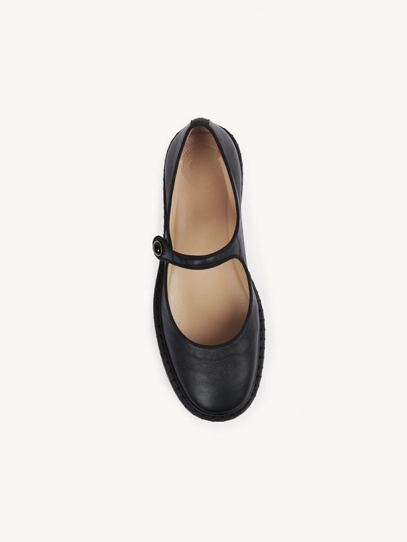 Ballet Flat Chloe Rubie Pretas | CHE-SR14260