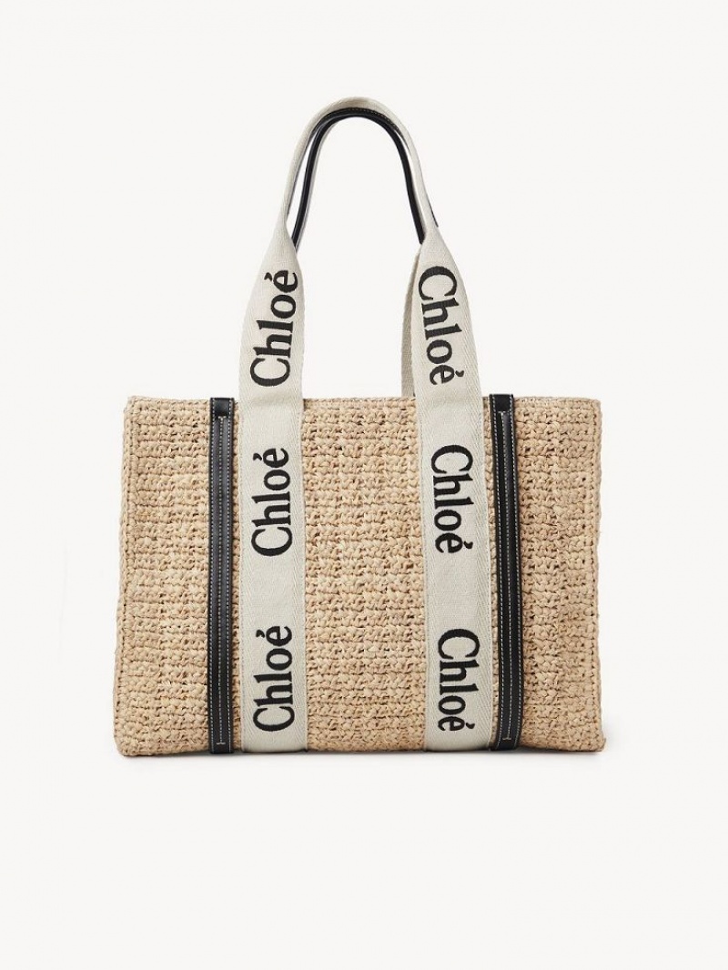 Baskets Chloe Medium Woody Tote Marrom | CHE-SR13656