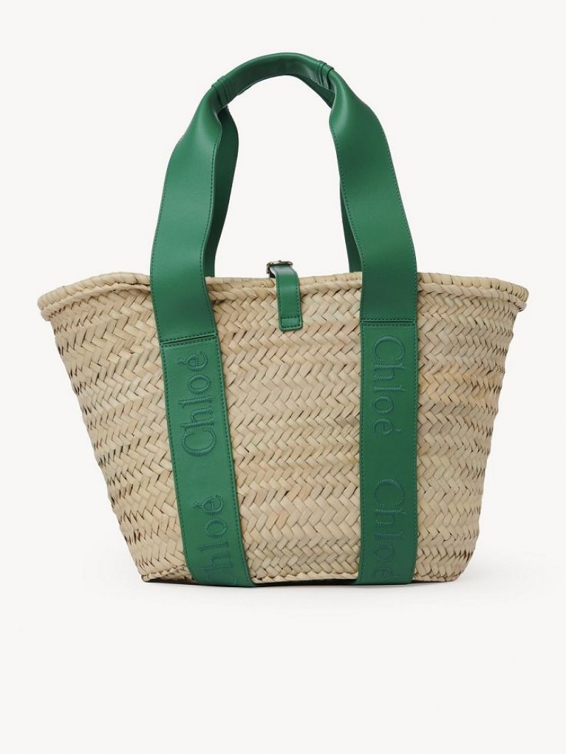 Baskets Chloe Sense Medium Verdes | CHE-SR13641