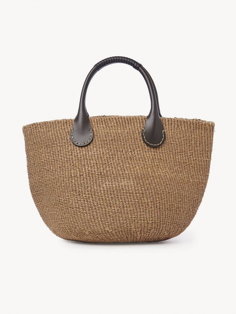 Baskets Chloe X Eres Palma Large Marrom | CHE-SR13640