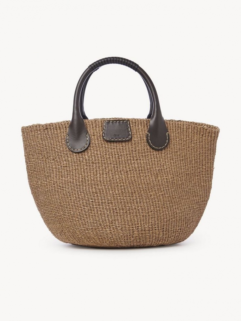 Baskets Chloe X Eres Palma Large Marrom | CHE-SR13640